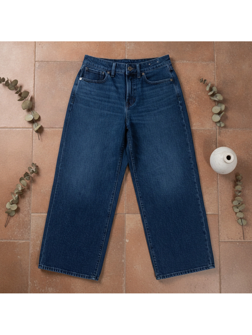 Madewell Curvy Perfect Vintage Wide-Leg Jeans - Size 29P